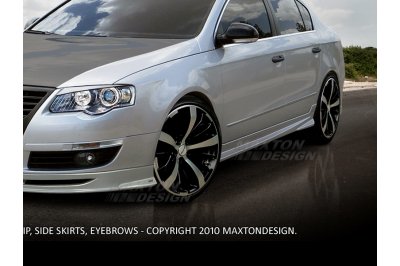 Накладки на пороги Revolt на Volkswagen Passat B6